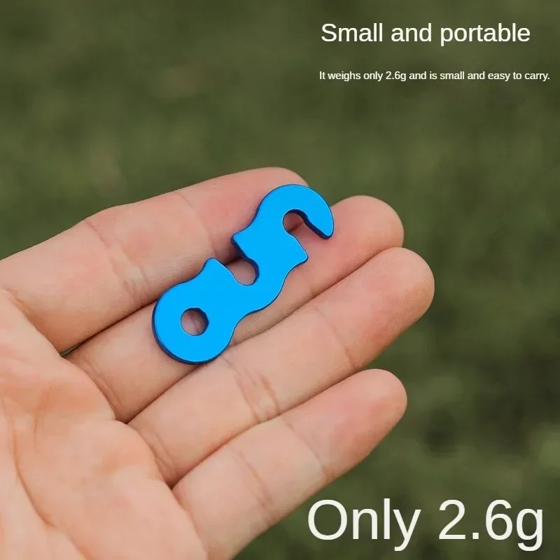 Triple Eye S Shape Tent Wind R - Outdoor Camping Extension Cord ulasan dan harga