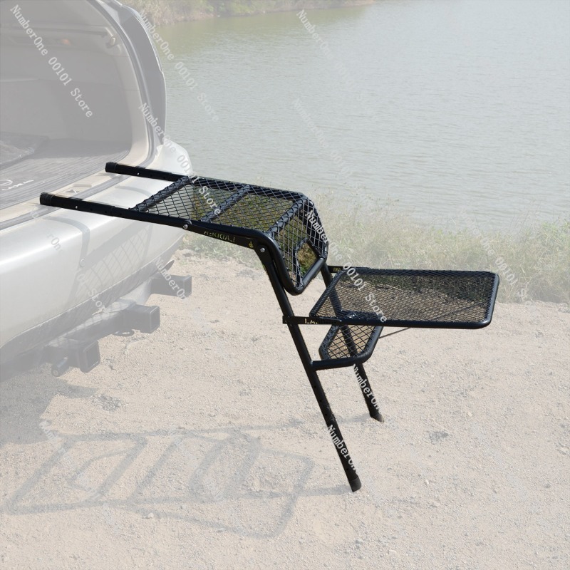 Outdoor Folding Ladder and Tab - Outdoor Camping Folding Table ulasan dan harga