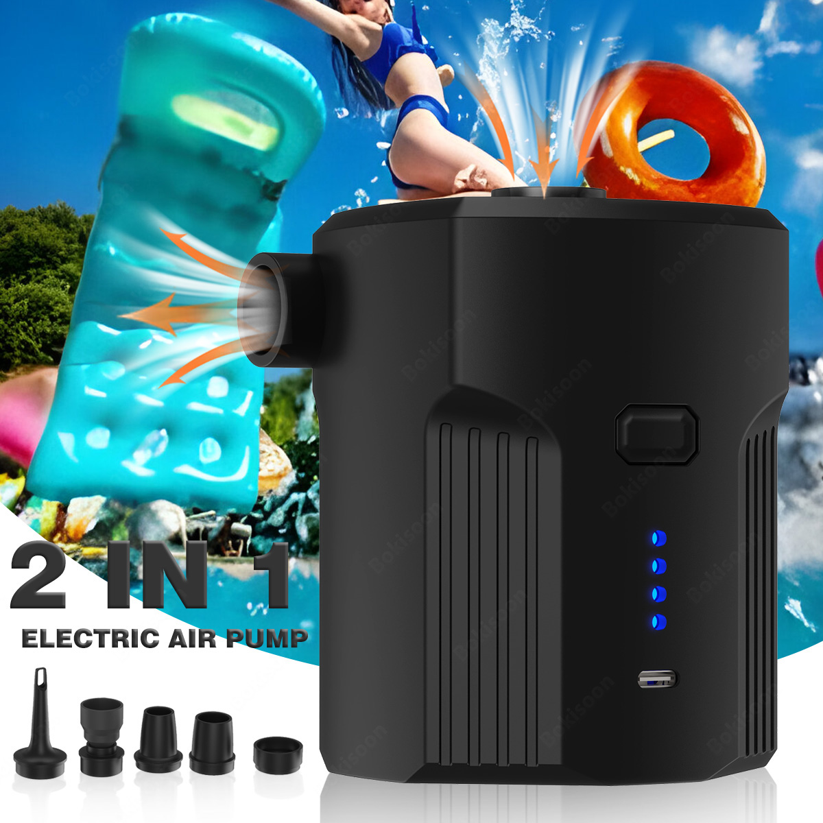 Portable Electric Air Pump for - Outdoor Camping Carpet ulasan dan harga