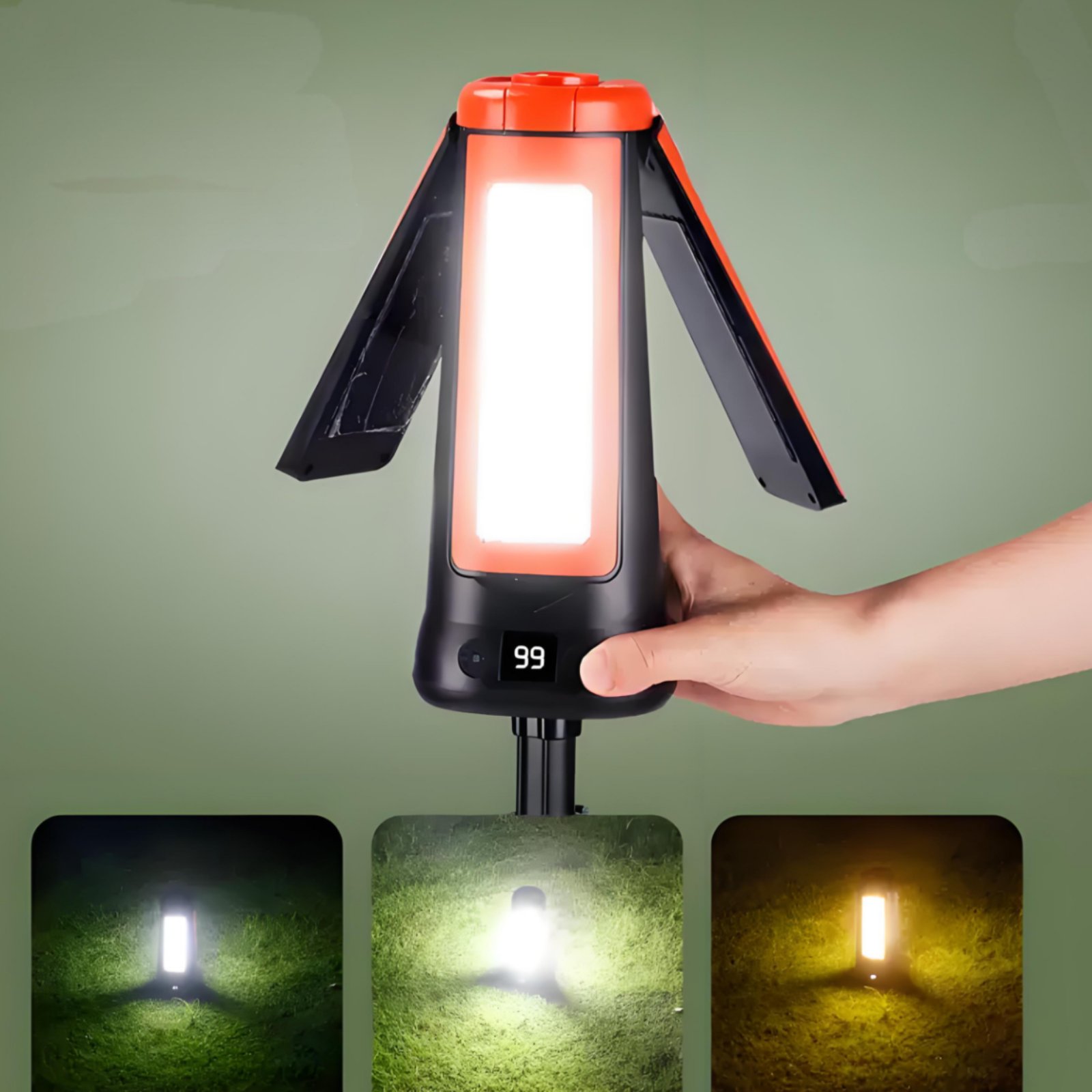 Telescopic Tent Lamp Adjustabl - Outdoor Camping Light Portable ulasan dan harga