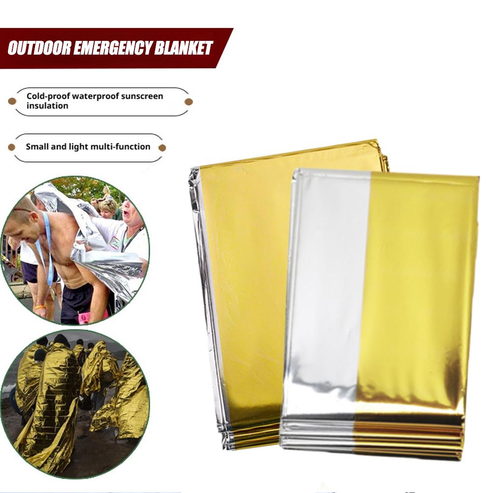Hypothermia Rescue First Aid C - Outdoor Camping Heated Blanket ulasan dan harga