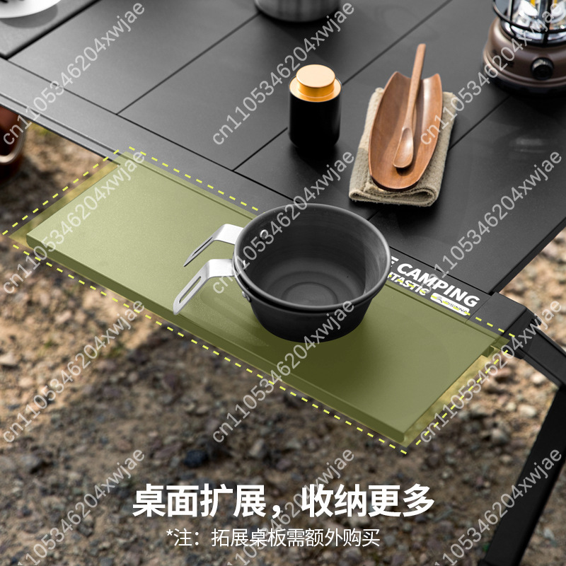 Lightweight Aluminum Alloy Fol - Outdoor Camping Folding Table ulasan dan harga