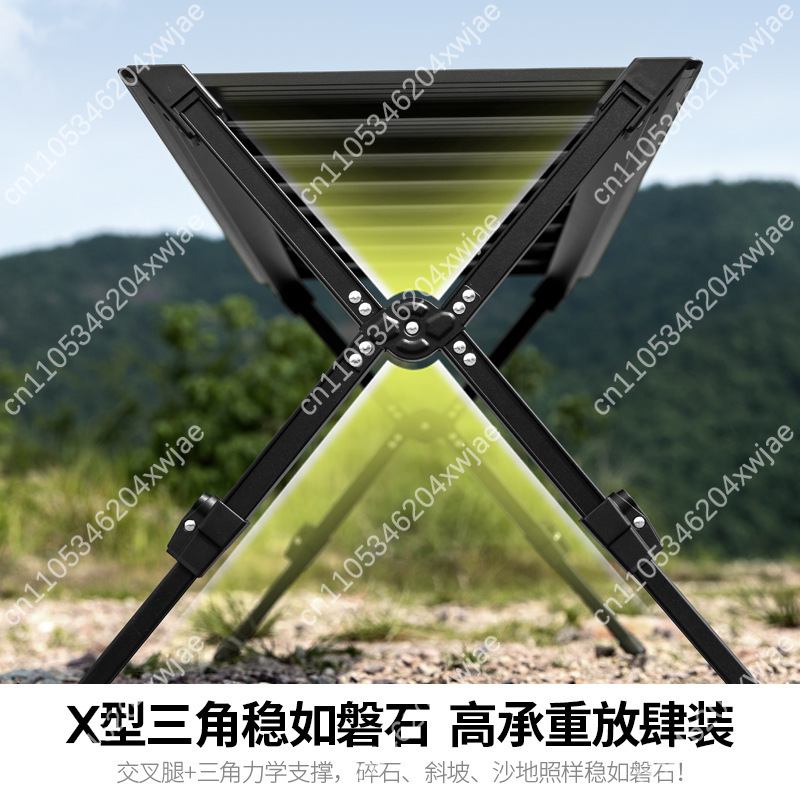 Lightweight Aluminum Alloy Fol - Outdoor Camping Folding Table ulasan dan harga