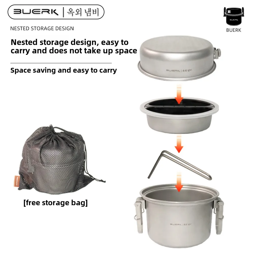 Outdoor Camping Multi Function - Camp Cooking Set ulasan dan harga