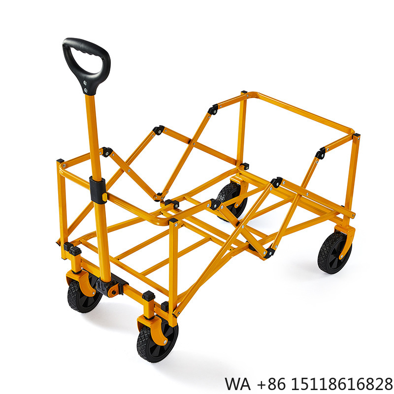 Collapsible Foldable Wagon, Be - Outdoor Camping Folding Table ulasan dan harga