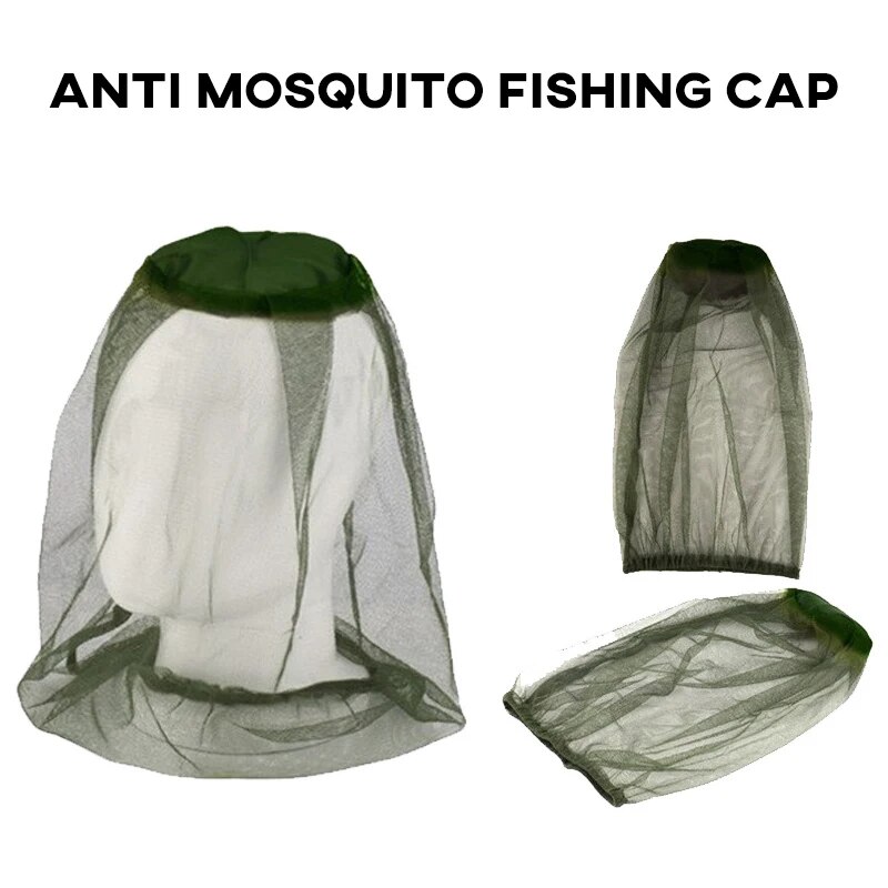 Anti Mosquito Fishing Cap 1pc  - Outdoor Camping Bug Zapper ulasan dan harga