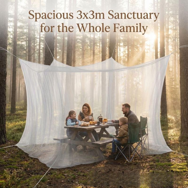 Summer Outdoor Mosquito Net 30 - Outdoor Camping Bug Zapper ulasan dan harga