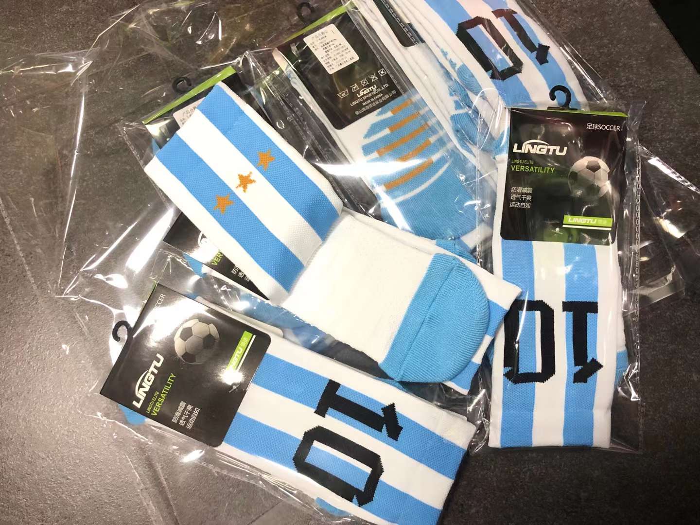 Kids Soccer Socks Number 10# S - Outdoor Boys Camping Youtube ulasan dan harga