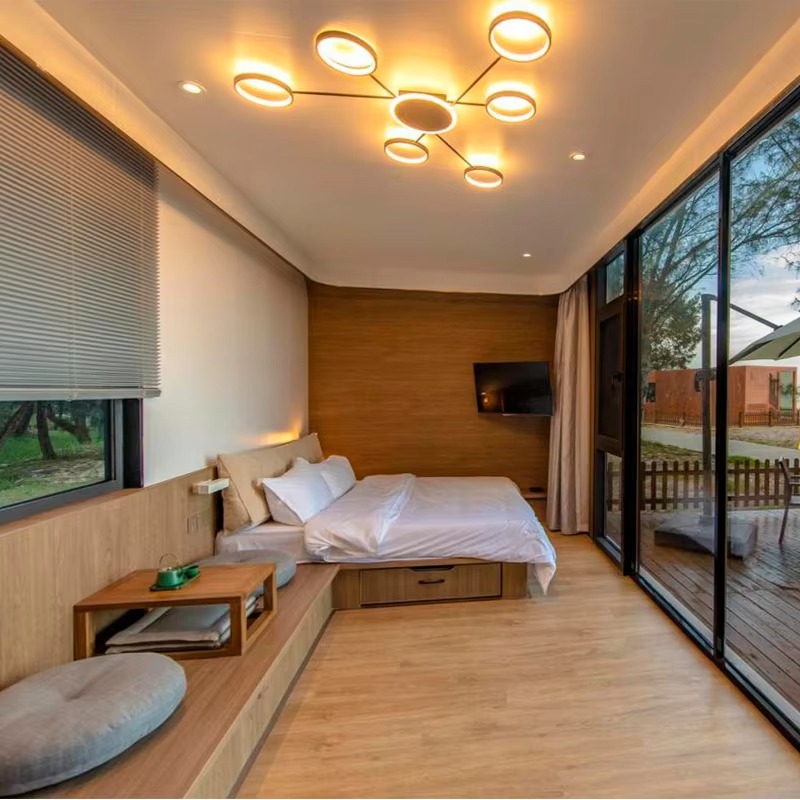 Modern 40ft 20ft Steel Space C - Outdoor Camping House ulasan dan harga